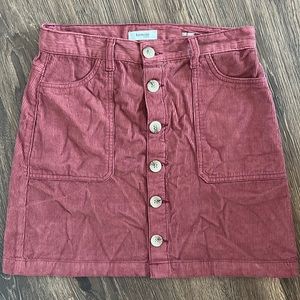 Kensie jeans size medium corduroy skirt